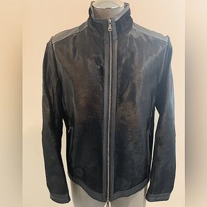 Hugo Boss Fur/Leather Coat